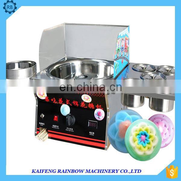 High Quality Flower Type 510mm Professional Cotton Candy Floss Machine