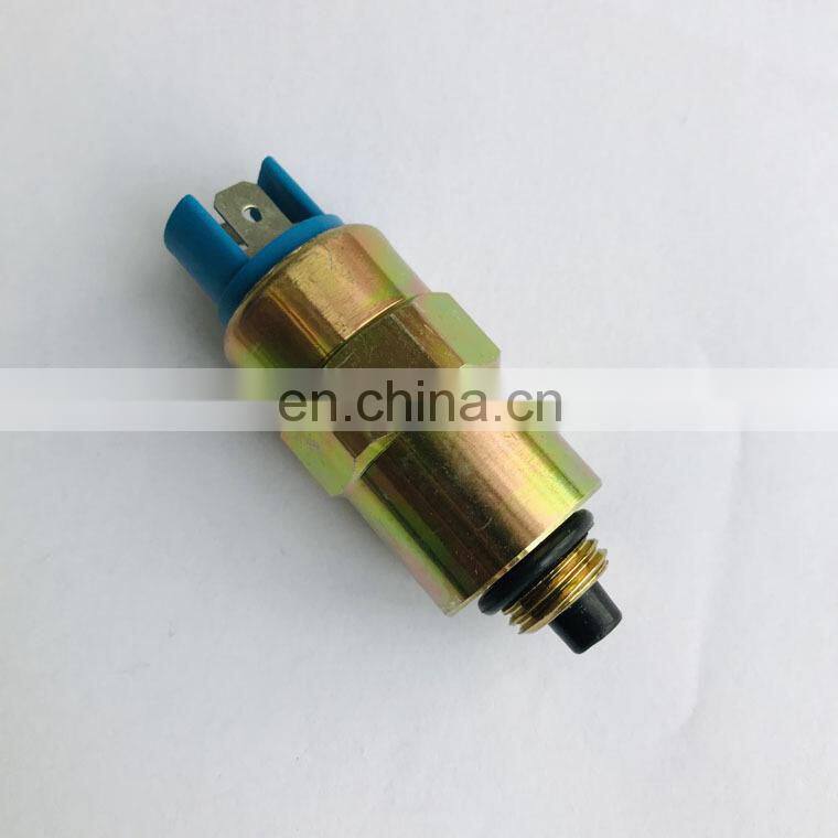 12V fuel pump Solenoid Valve 26420472 for Diesel generator set accessories