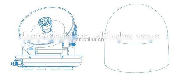 Marine Satellite TV Antenna