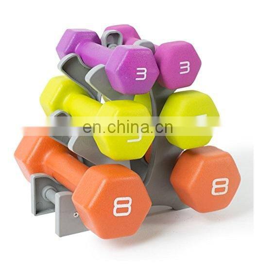 Gym Exercise Multi Weight Size & Color Neoprene Dumbbell Set