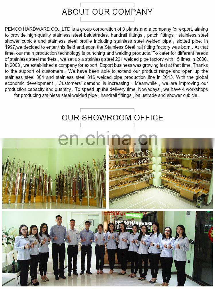 China Top 5 Glass Handrail Manufacturer Modern Design Stainless Steel Glass Railing Model Interior Stair Tempered Glass Railings