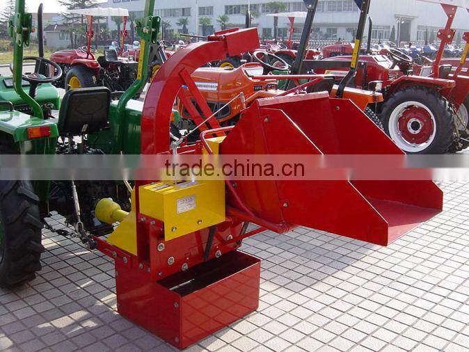 CE Certification hydraulic pto wood chipper