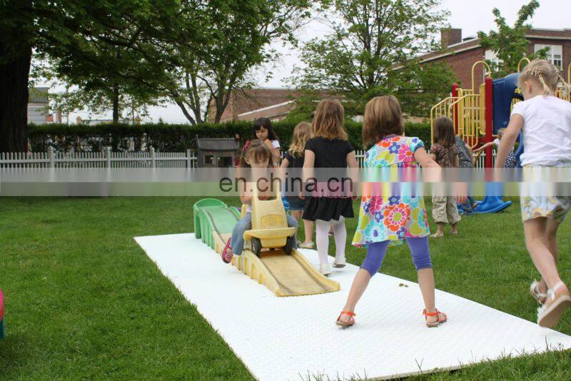 1200X2400X12.7mm extruded impact resistance HDPE ground mat / trackway panel