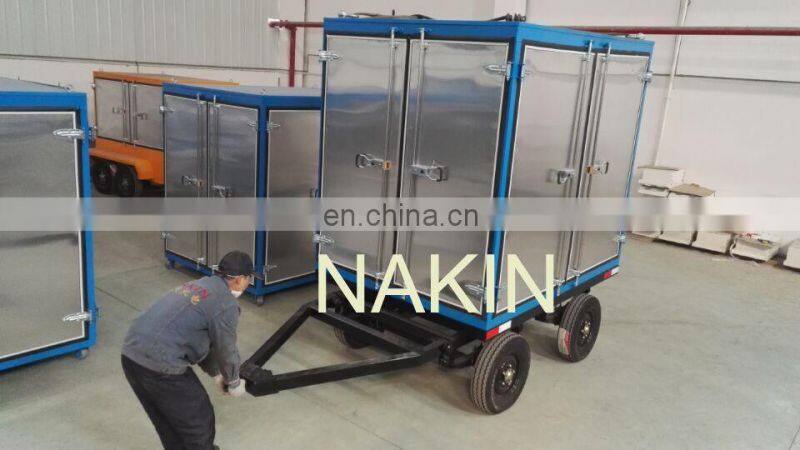 Mobile type transformer oil filtration machine