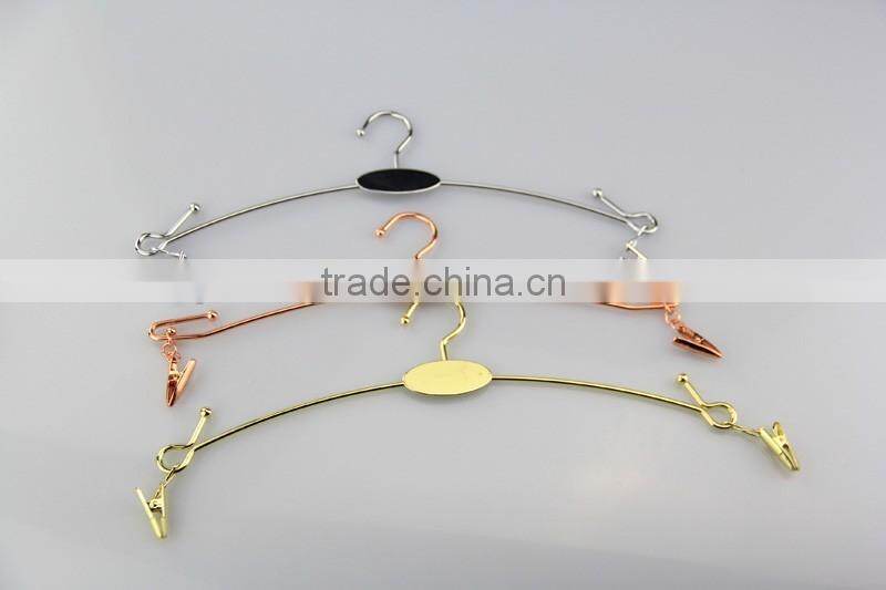 metal underwear hanger multi-color underwear hanger for lady