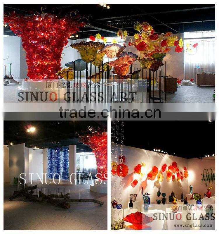 Modern decorative art murano plates ceiling decor
