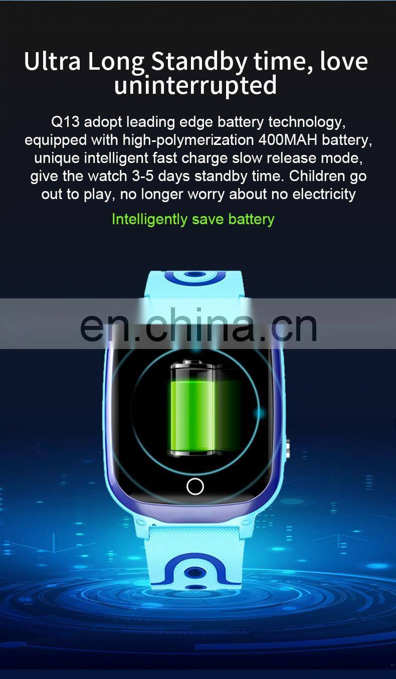 Q13 Reloj gps Kids Wifi Tracker Smartwatch Waterproof SOS Location Safety Wristwatch for Children