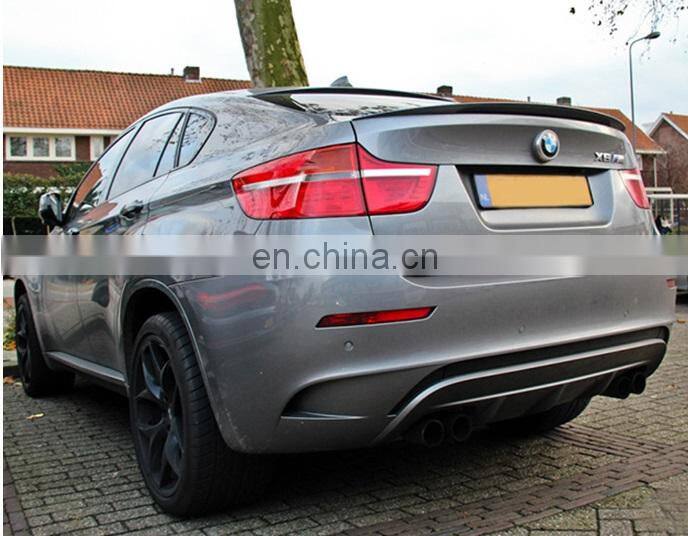 Hight Quality Spoiler For BMW X6 E71 Spoiler 08-14 Modified Rear Wing