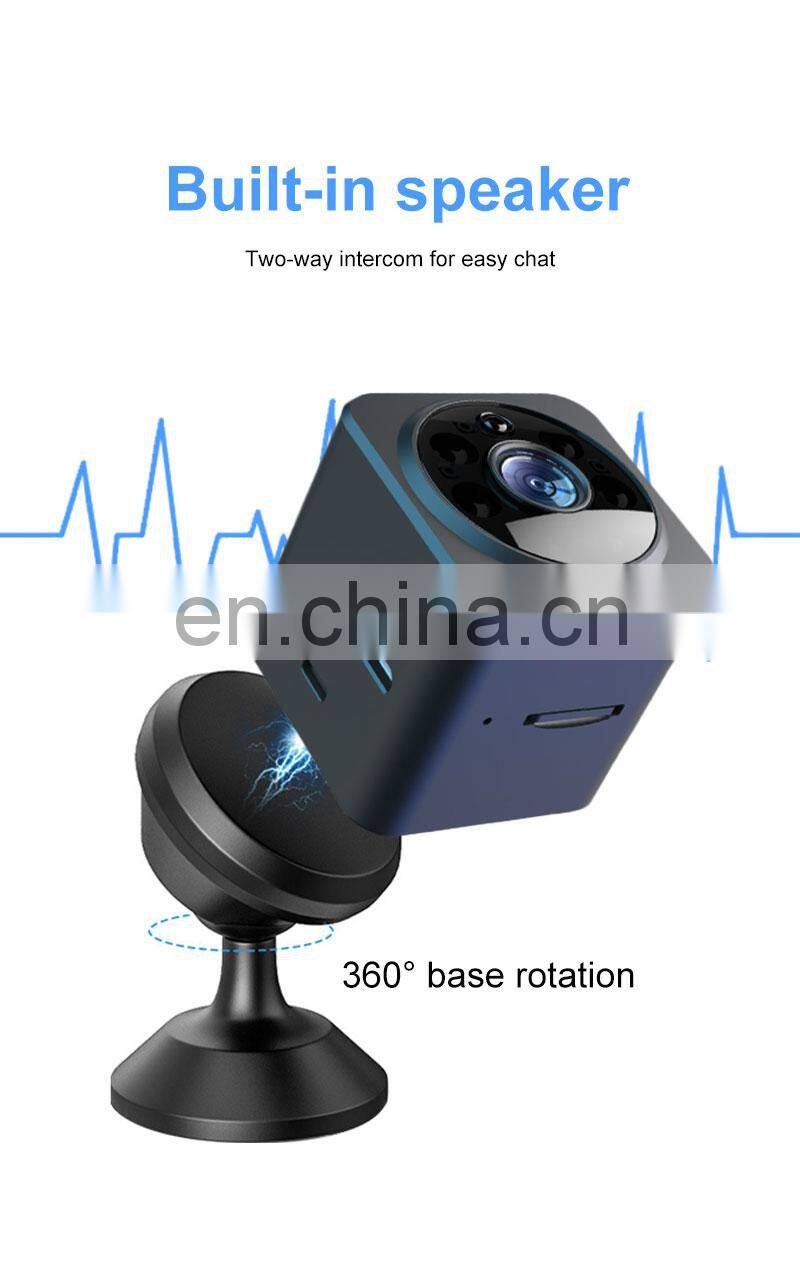 AS02 Mini Camera Hid den Camera 1080P HD Security Remote Control Night Vision Wifi Camera