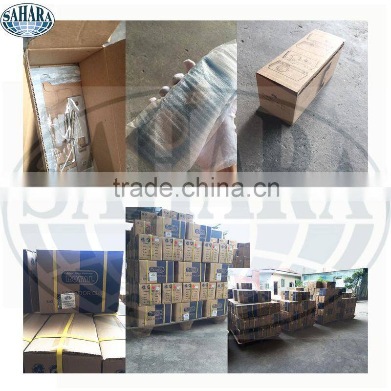 Max door weight 150kg super silence square glass shower hanging sliding door wheels