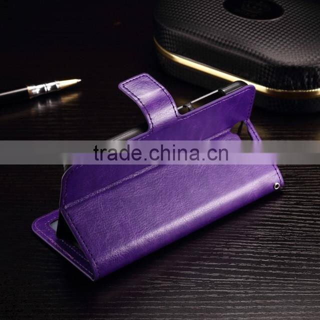 Leather Flip Case for HTC One A9 Cover for HTC A9 Wallet Leather Cover for HTC One A9