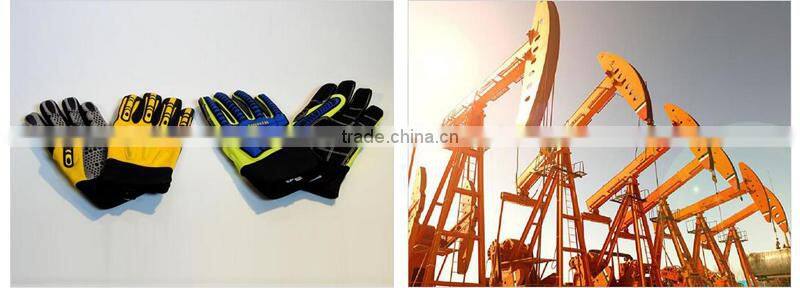 Oil Mine Machinery Safety Gloves Ce Standard oil resistant gloves