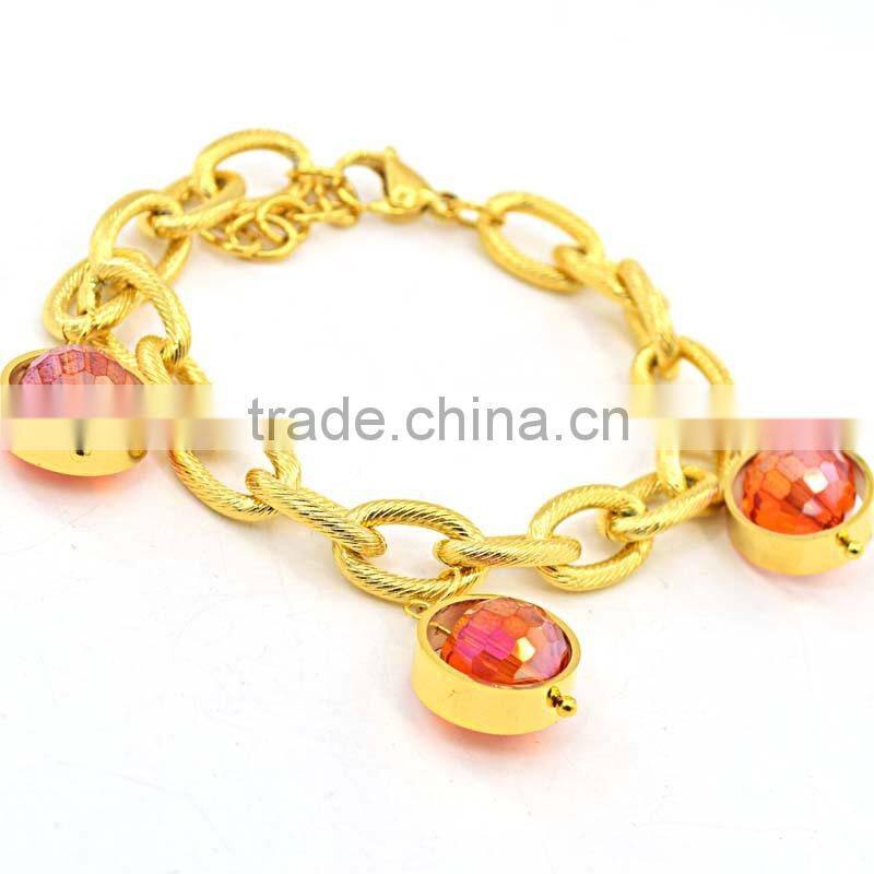 Latest Tops Designs Girls Steel Jewelry Bracelet Fashion