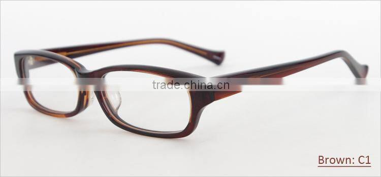 New fashion acetate cool men glasses frames with clear lenses for myopia