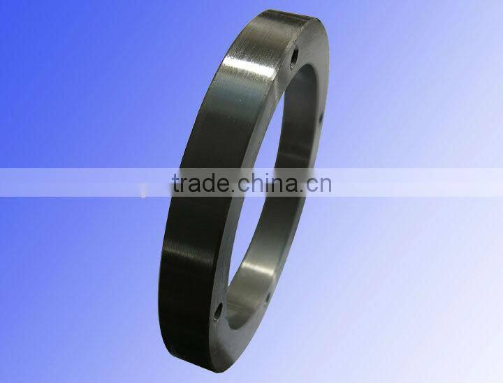 China OEM ISO901 custom made precision 4 hole steel plane flange