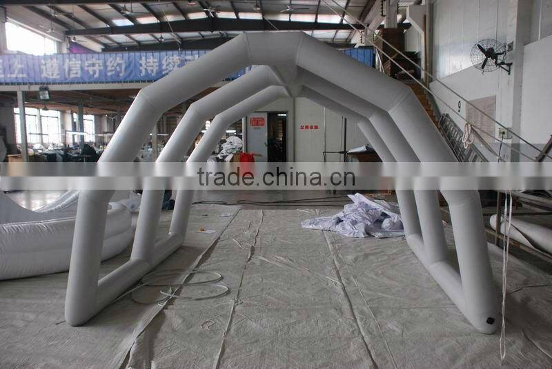 Hypalon/PVC CE Aluminum floor 300 Inflatable tent