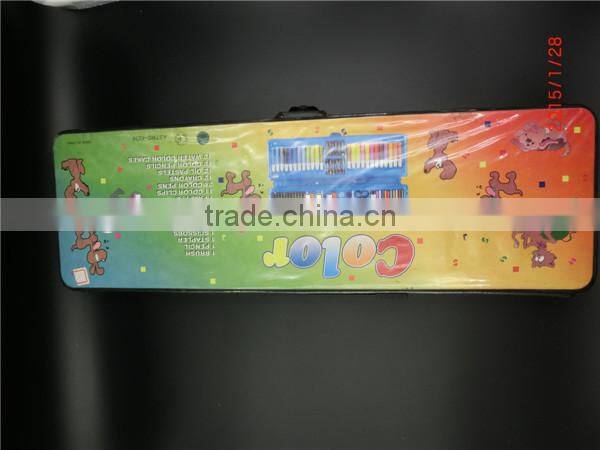 2015 popular crayon and watercolor painting Stationery set