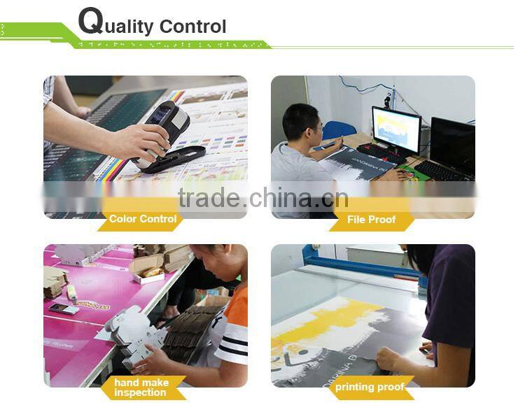 Recycled custom folding cardboard box with clear pvc window