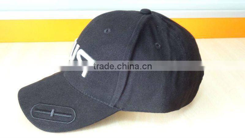 100% cotton promotion hat with embroidery logo