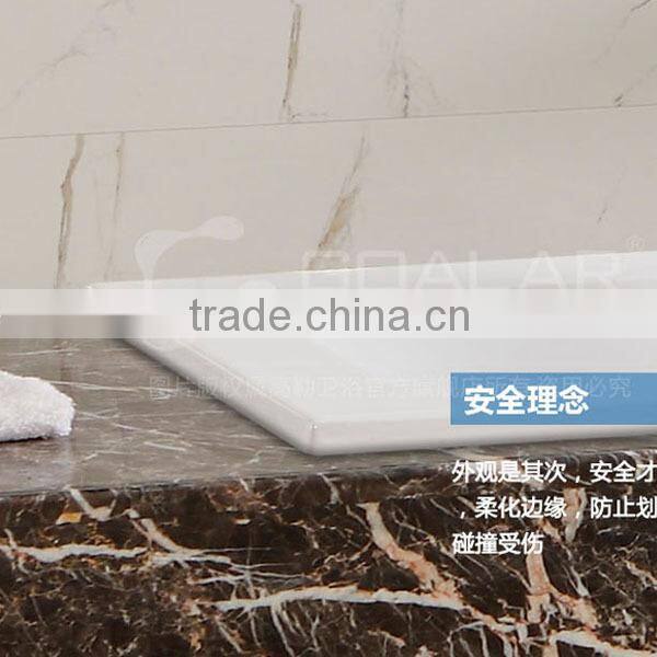 GA-2093 Rectangular slimline kitchen ceramic sink