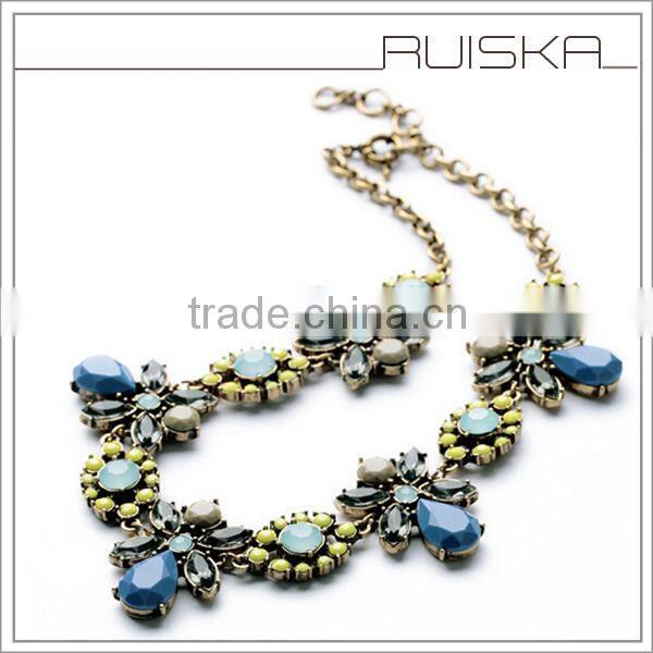Luxurious Rhinestone Fashion Diamante Necklace