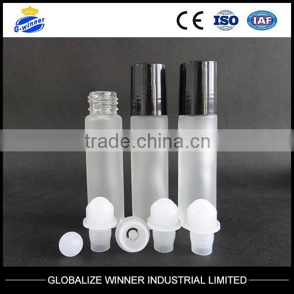 6ml 8ml 10ml frost roll on glass bottle,perfume glass bottle