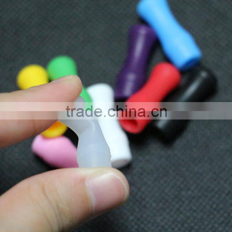 wholesale testing 510 thread silicone rubber drip tip for electronic cigarette 510 disposable drip tip