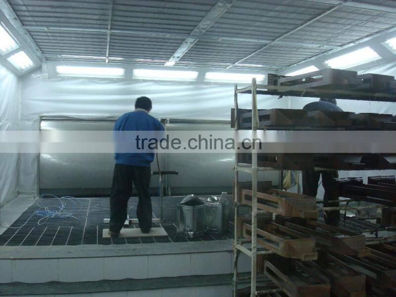 DOT-F1 Used paint spray booths for sale with infrared heating