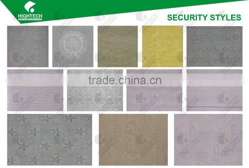Banknote Watermark Thread Security Paper