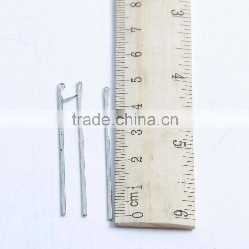 high quality wooden and metal loop threader for hair extension tools