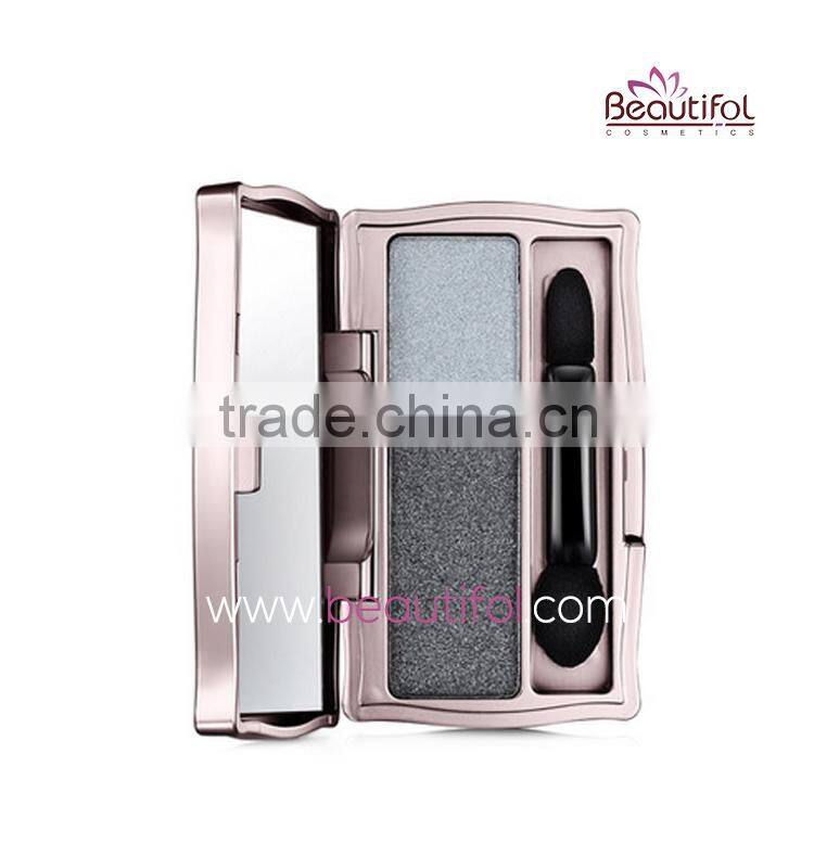 OEM ODM wholesale eyeshadow, double glitter updated eyeshadow palette, cosmetics eye shadow