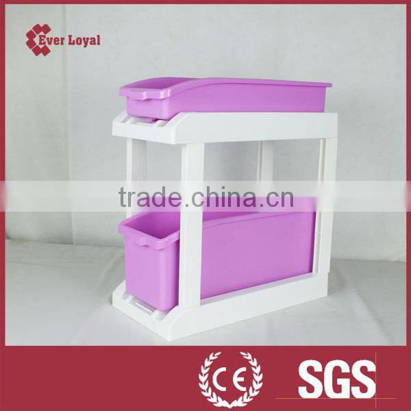 Top quality double layers detachable slidable storage box