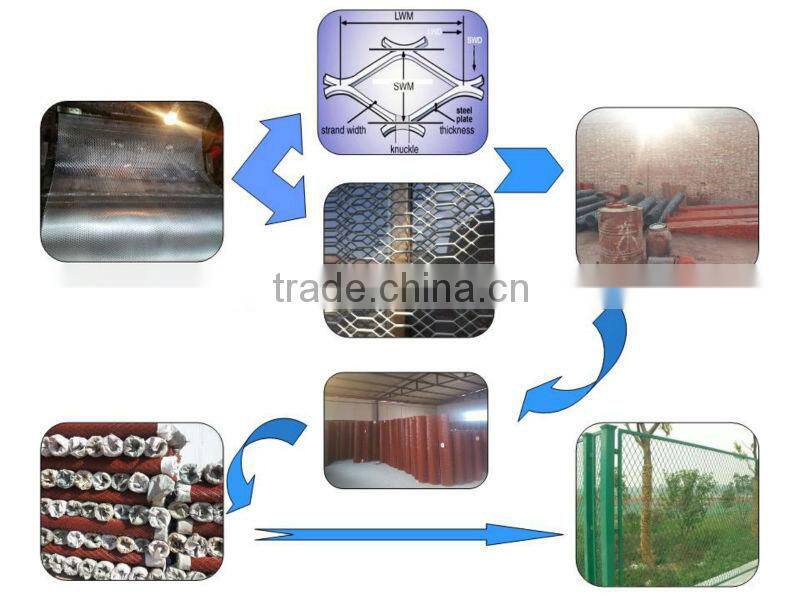 11.15kg/m2 weight expanded metal mesh with factory price (SGS Factory)