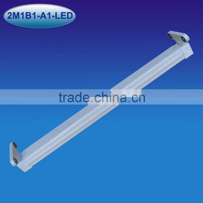 LED lamp fixture 2x600MM, led 2ft double fixture with reflector