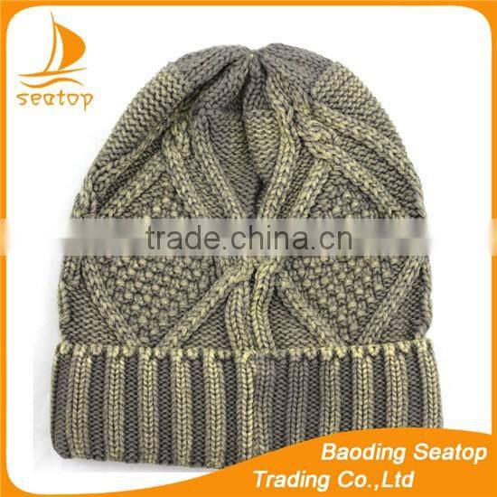 Promotional Custom 100% cotton beanie winter hat