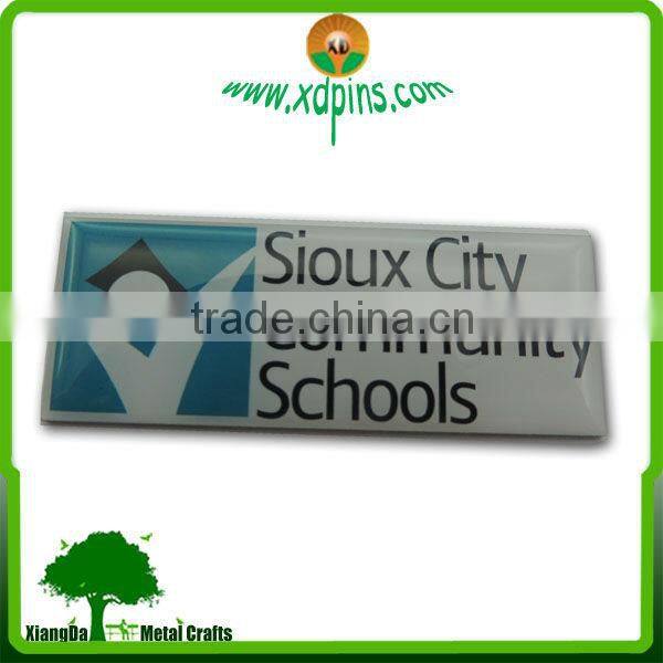 Factory Customized Design Embossed Extrusion Aluminum Metal Nameplate