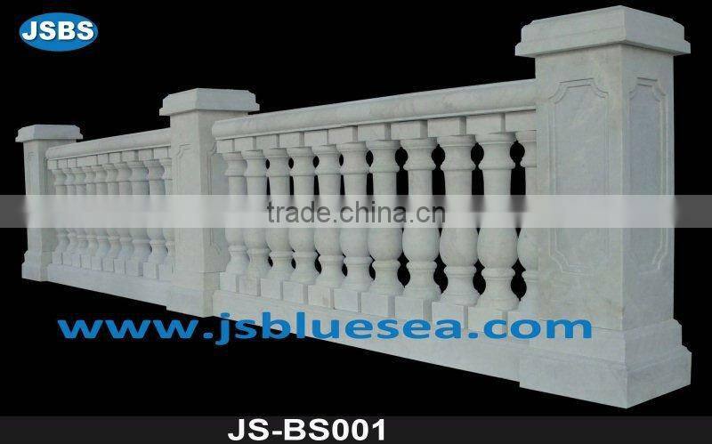 decorative Chinese stone balustrading for outdoor step