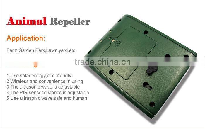 GH-191B Factory offer newest solar animal repeller