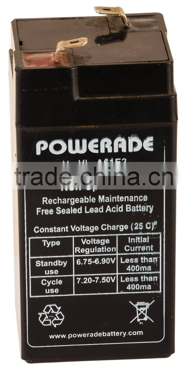 6V / 1.2 Ah Lead Acid battery