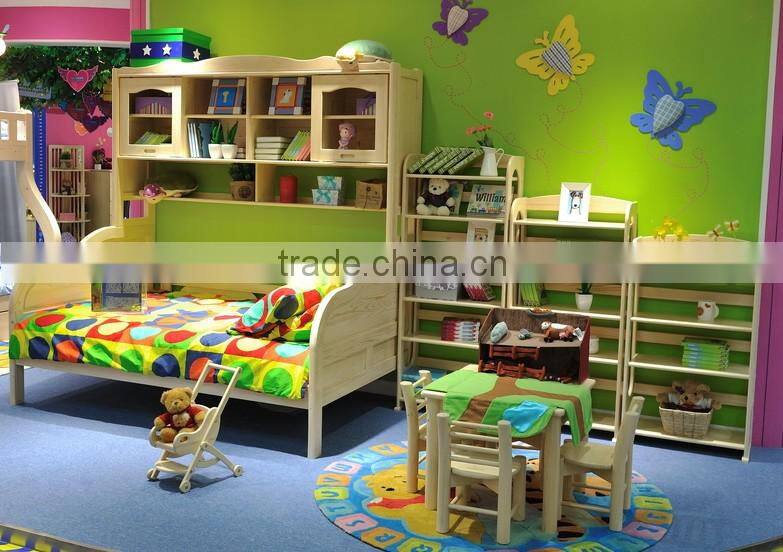 metal bunk bed with desk #SP-C208