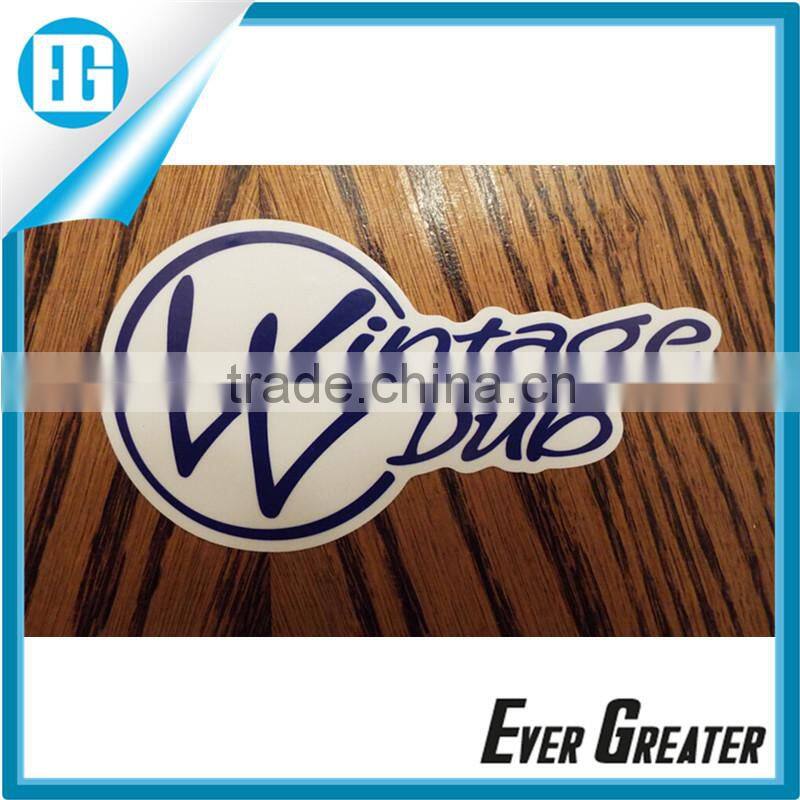 Clear Round Diecut Label vinyl sticker plotter stickers custom beautiful sticker