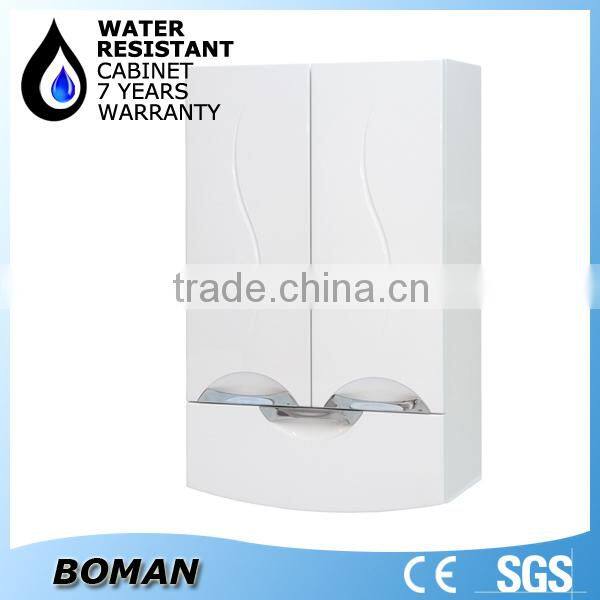 wall mounted living room glass wall cabinet