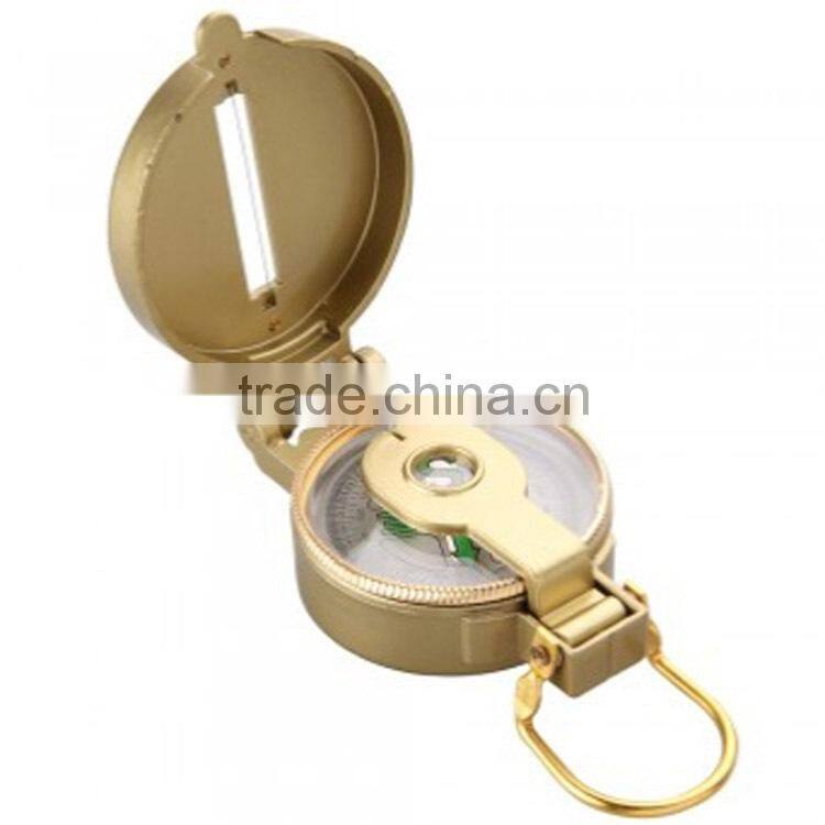 outdoor camping hiking pocket mini foldable lensatic compass