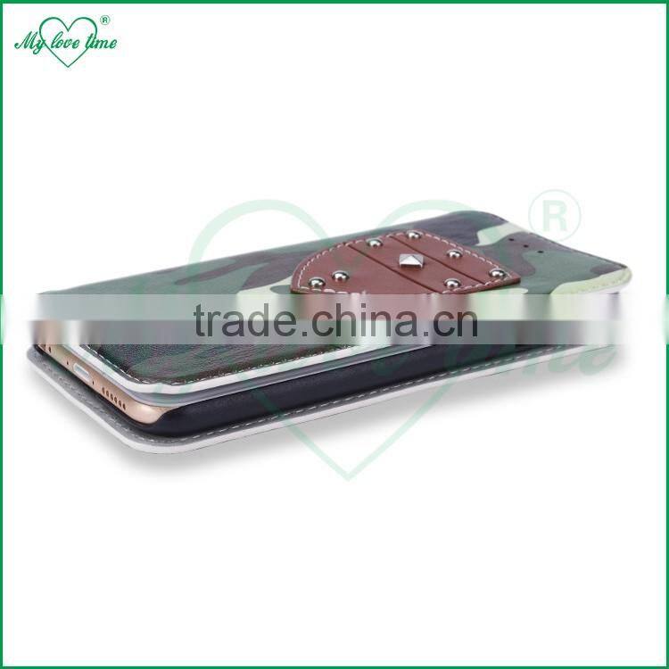 OEM/ODM Manufacture Leather Case for iphone 6 with Stand Function