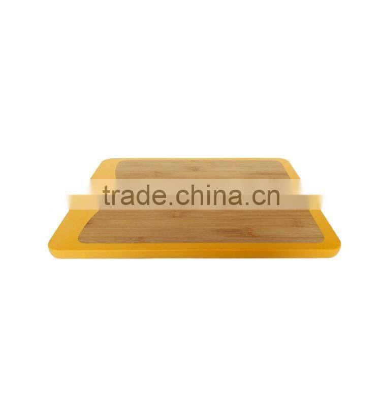 2016 new design bamboo cheese board set