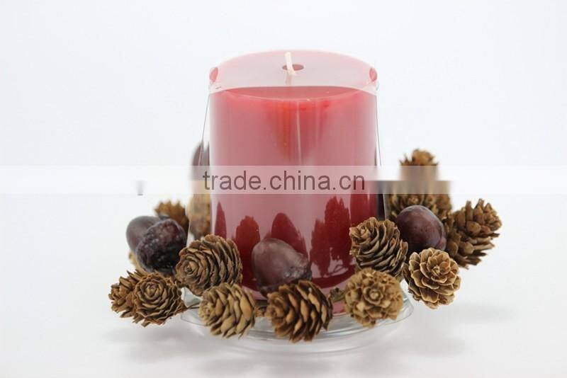 Wholesale Big Christmas Pine Cone Candle, 10.5 * 19 cm