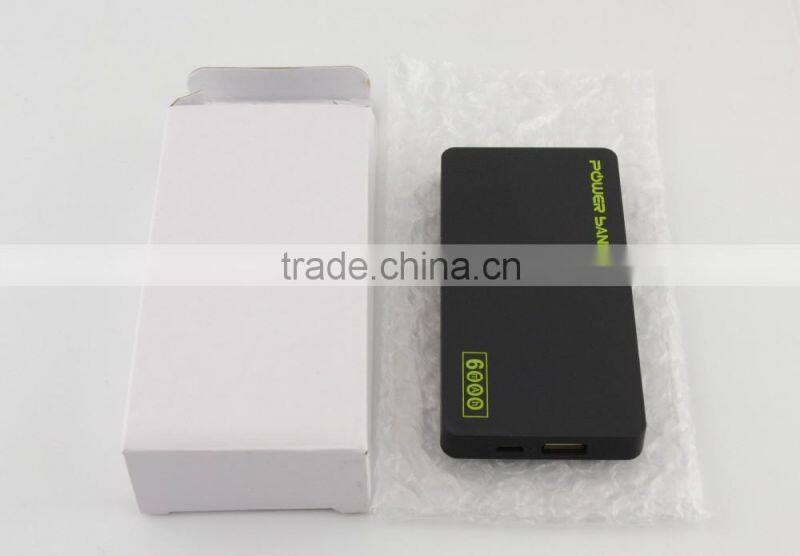 6000MAH Battery Charger Mobile Charger Portable Charging Power Pack Bankup