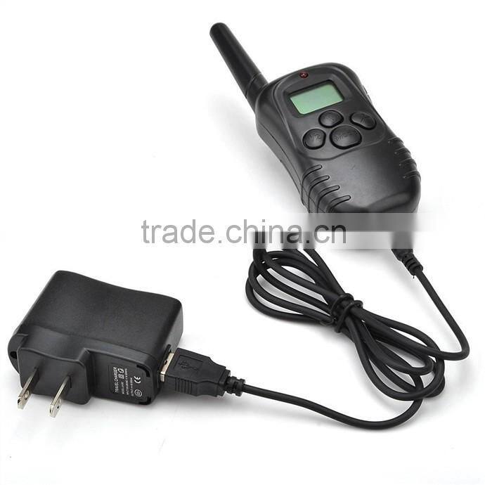 Hot selling LY-998DR dog electronic shock training collar, rechargeable, waterproof