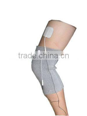 silver fiber kneepad support