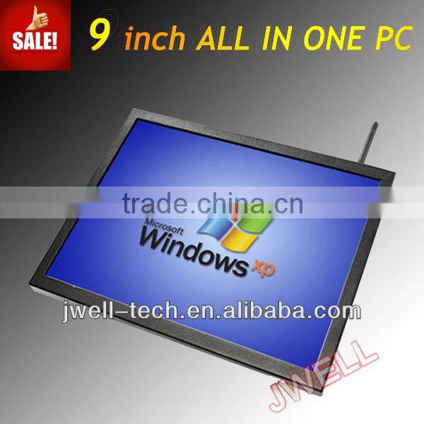 9 inch all-in-one open frame touch pc, all in one lcd pc, all in one